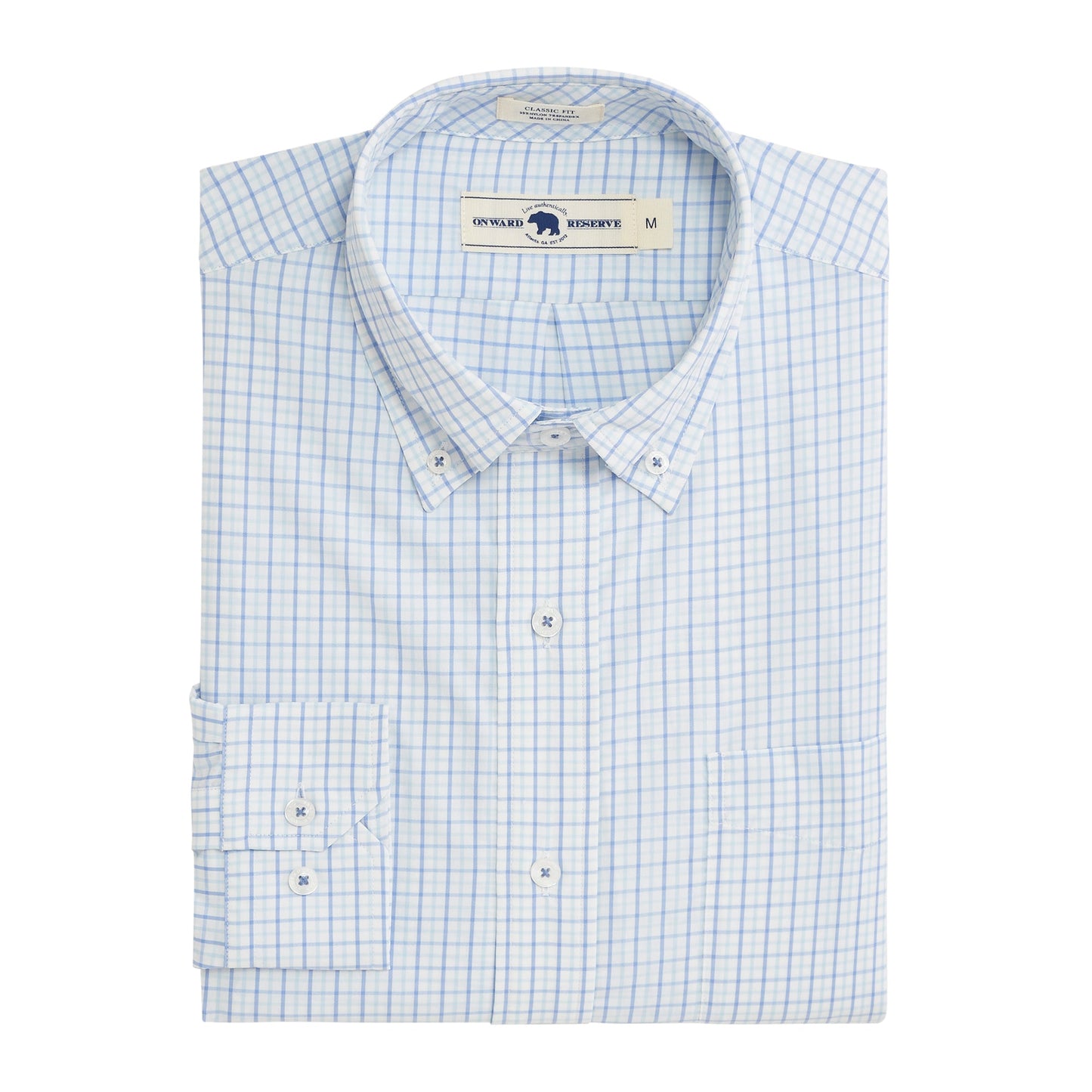 Onward Reserve Badin Classic Fit Performance Button Down