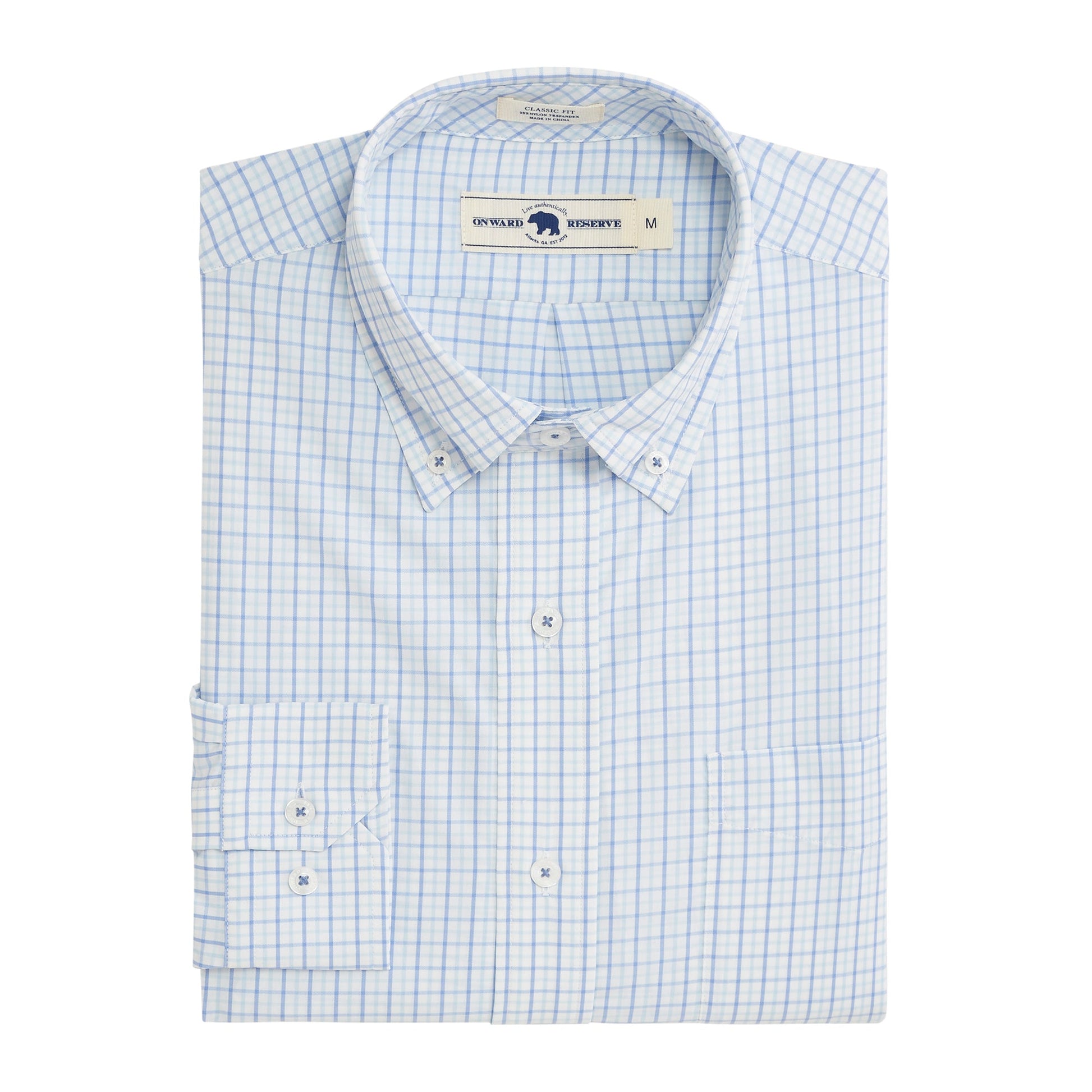 Onward Reserve Badin Classic Fit Performance Button Down