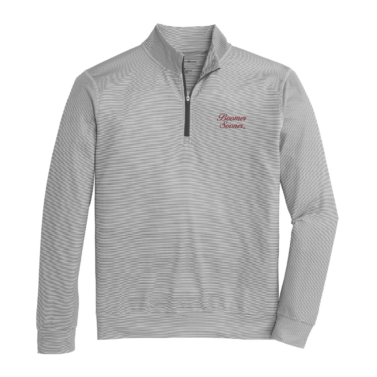 Onward Reserve Oklahoma Boomer Sooner Vintage Script Hairline Stripe Printed Performa