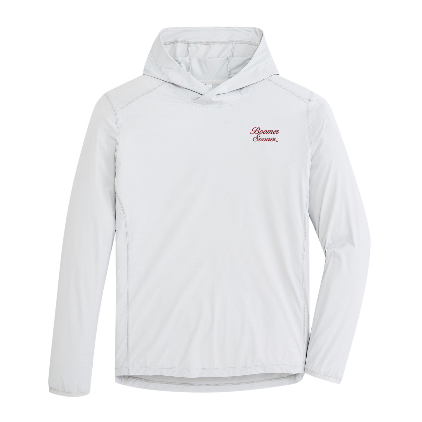 Onward Reserve Oklahoma Boomer Sooner Vintage Script Trail Performance Hoodie
