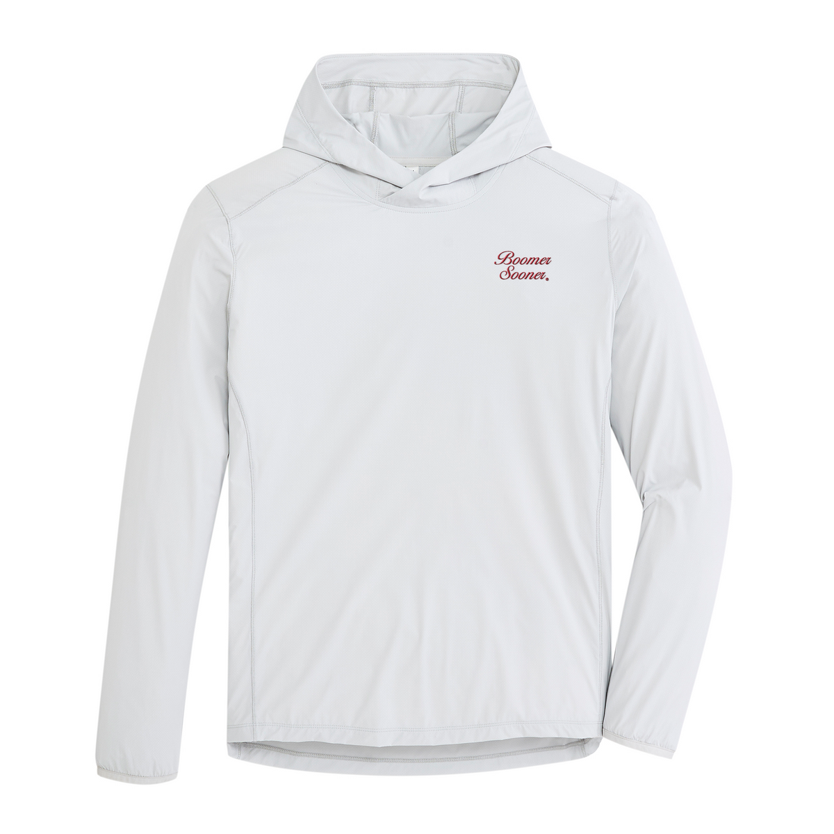Onward Reserve Oklahoma Boomer Sooner Vintage Script Trail Performance Hoodie