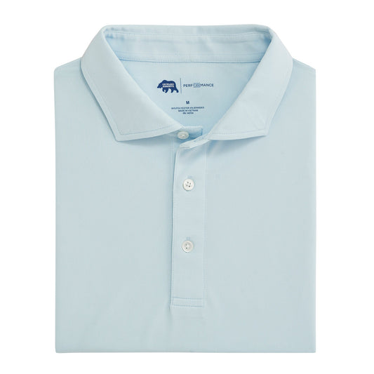 Onward Reserve Solid Performance Pique - Delicate Blue