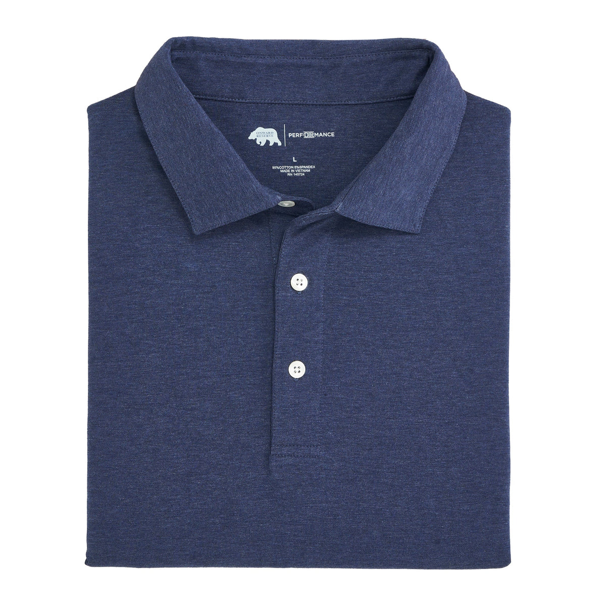 Onward Reserve Solid Icon Polo - Naval Academy