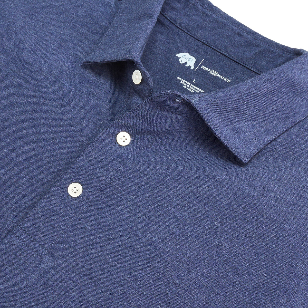 Onward Reserve Solid Icon Polo - Naval Academy