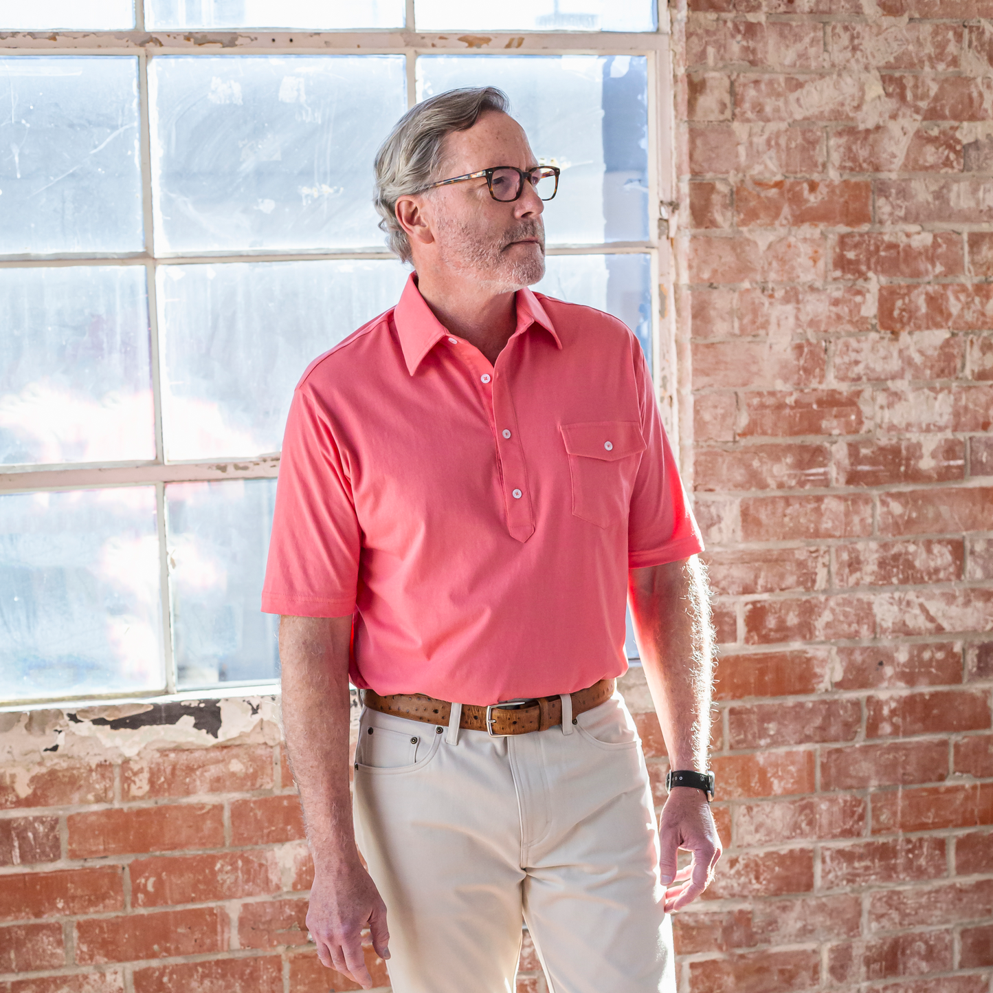 Onward Reserve Old School Polo - Magnolia