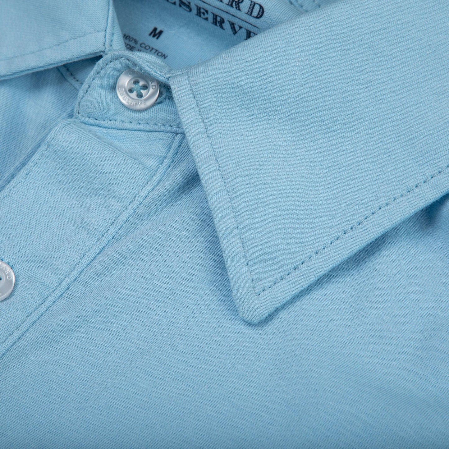 Onward Reserve Old School Polo - Blue Fog