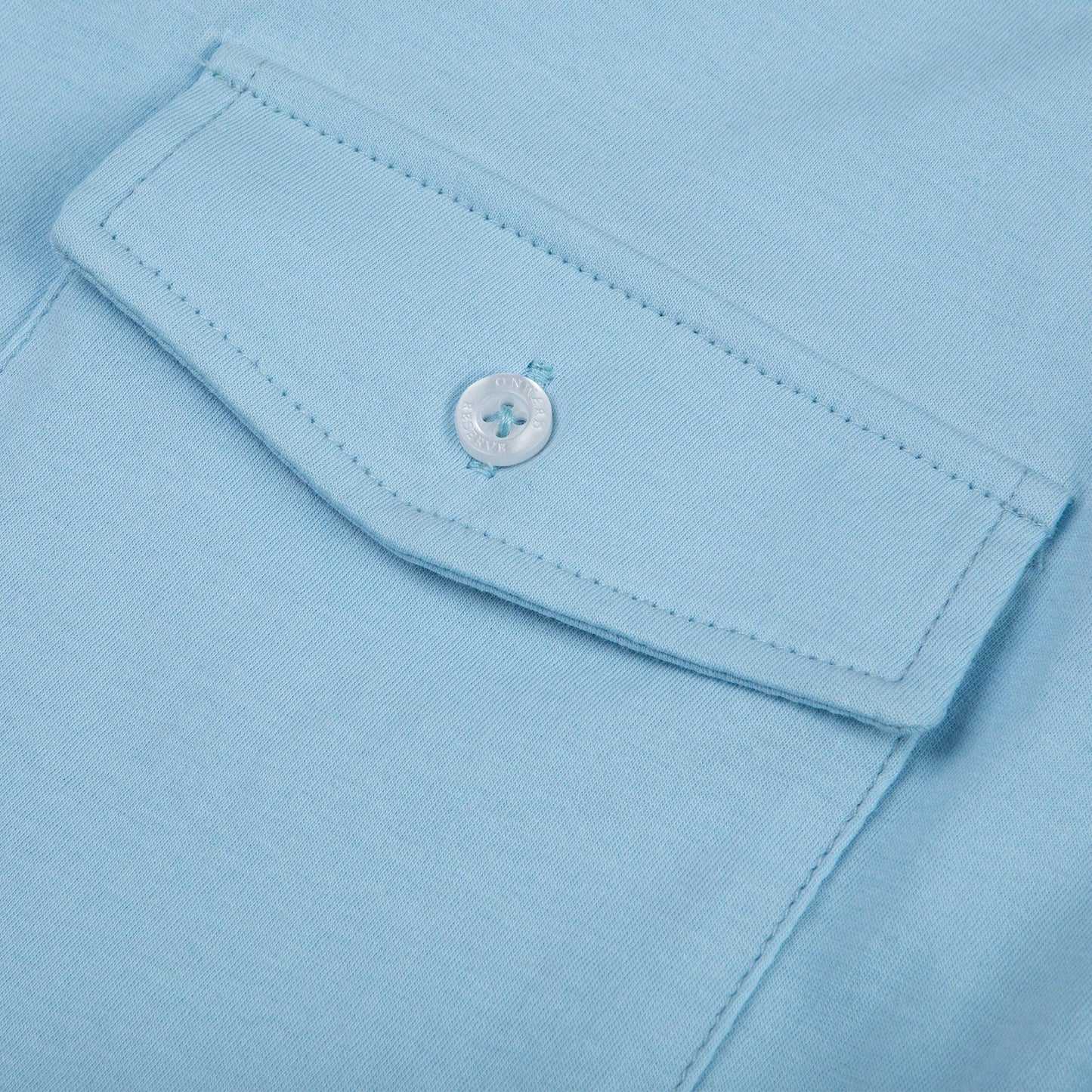 Onward Reserve Old School Polo - Blue Fog