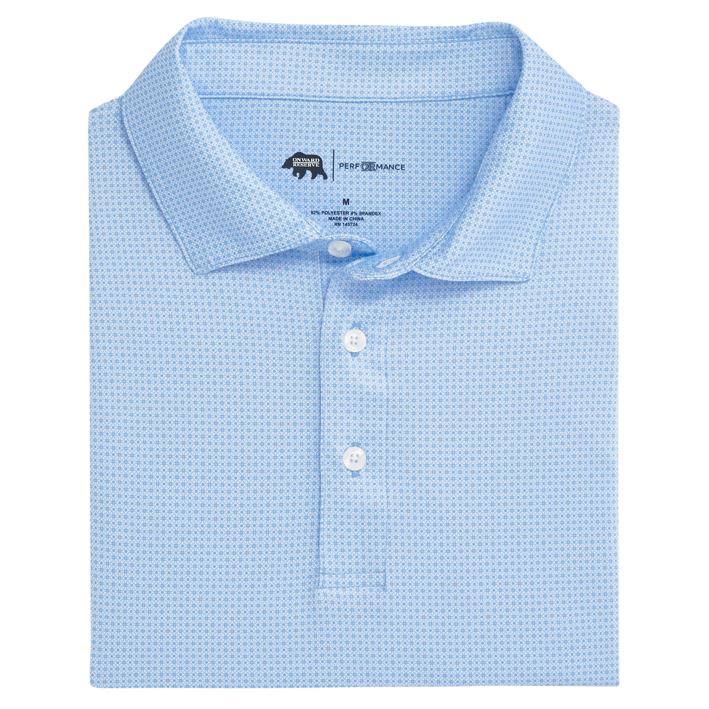 Onward Reserve Range Printed Performance Polo