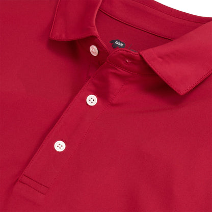 Onward Reserve Solid Performance Polo - Crimson