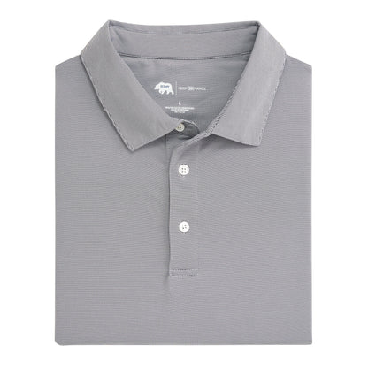 Onward Reserve Hairline Stripe Performance Polo - Nine Iron