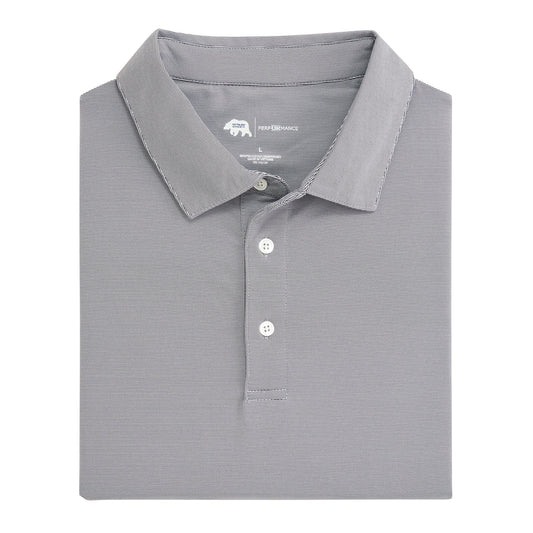 Onward Reserve Hairline Stripe Performance Polo - Nine Iron