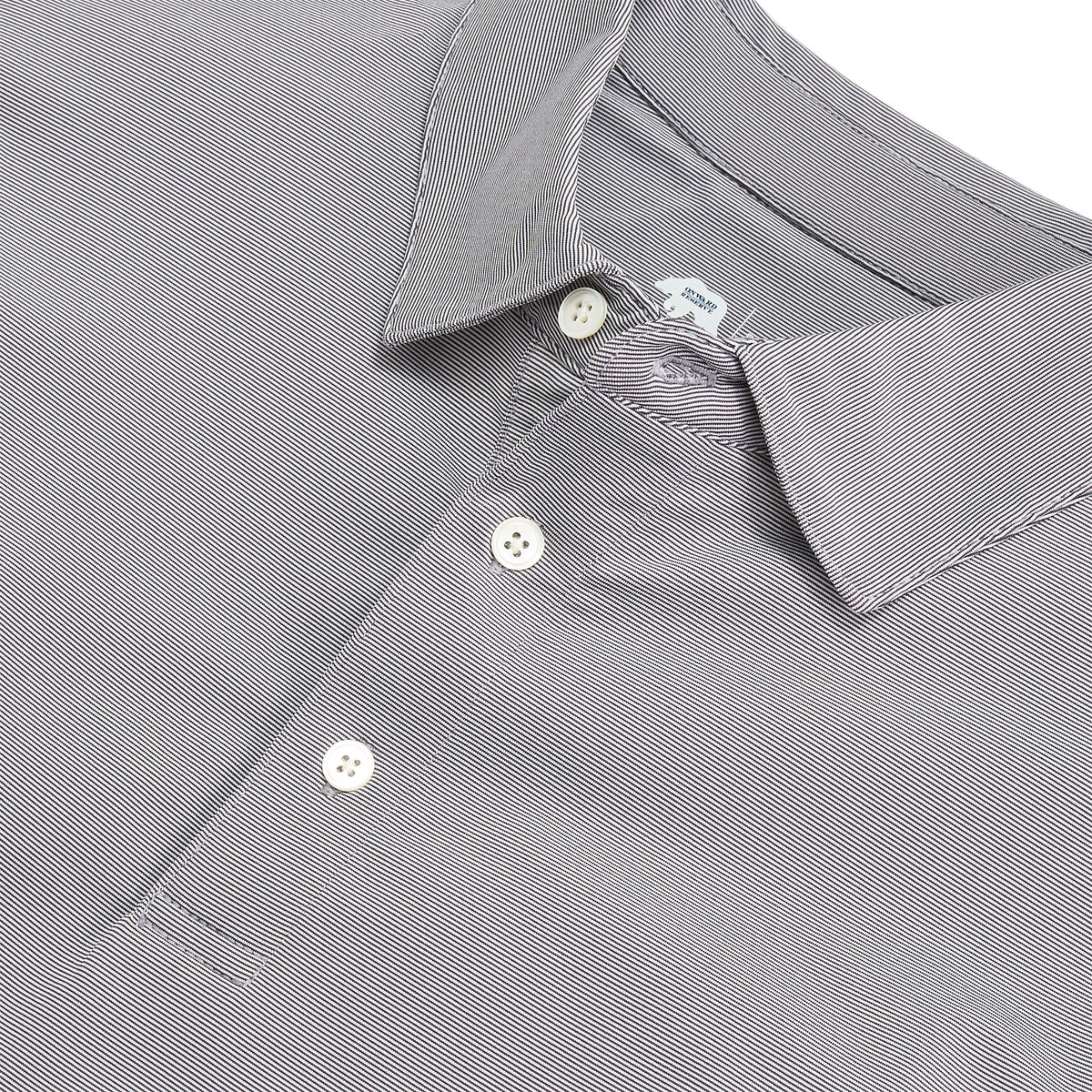Onward Reserve Hairline Stripe Performance Polo - Nine Iron