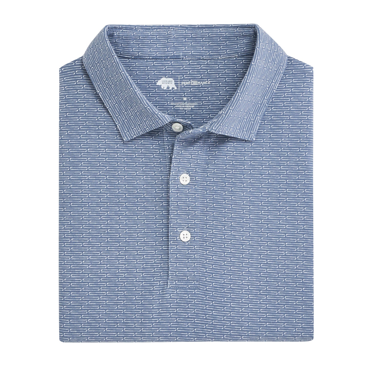 Onward Reserve Shore Links Printed Icon Polo