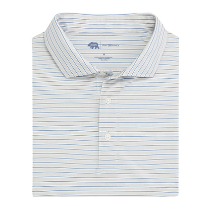 Onward Reserve Match Stripe Performance Pique Polo