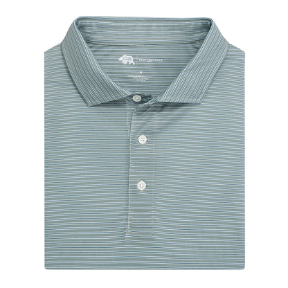 Onward Reserve Trophy Stripe Performance Pique Polo