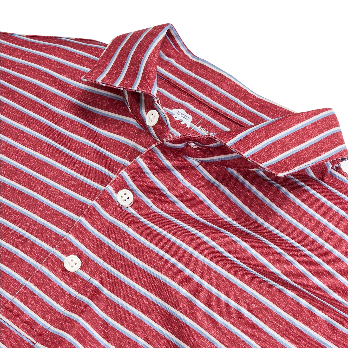 Onward Reserve Fairway Stripe Performance Polo
