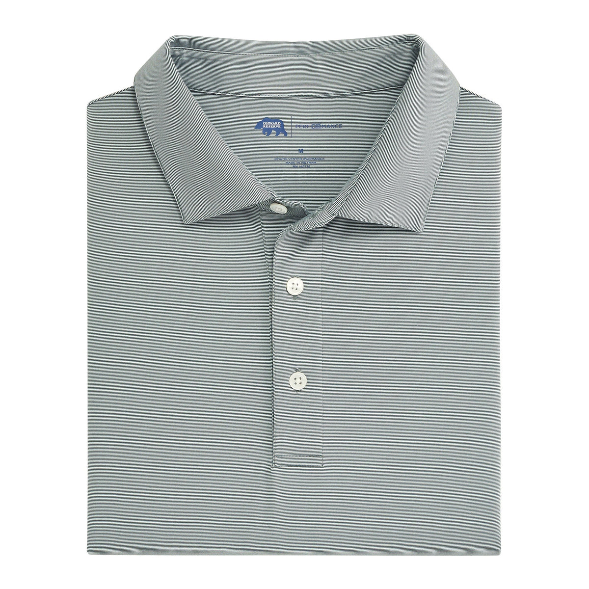 Onward Reserve Hairline Stripe Performance Polo