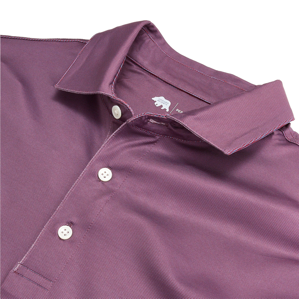 Onward Reserve Hairline Stripe Performance Polo