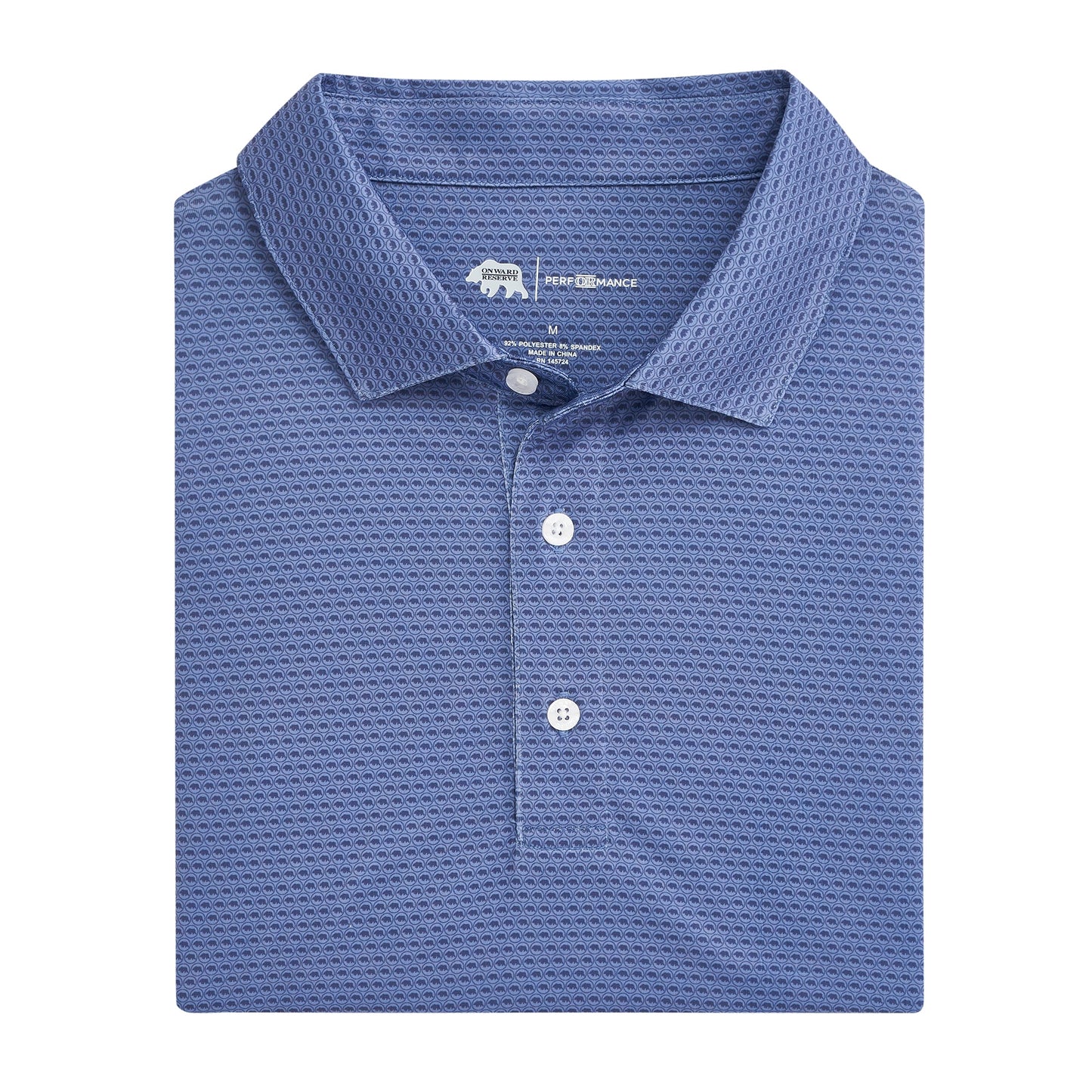 Onward Reserve Tour Logo Printed Performance Polo