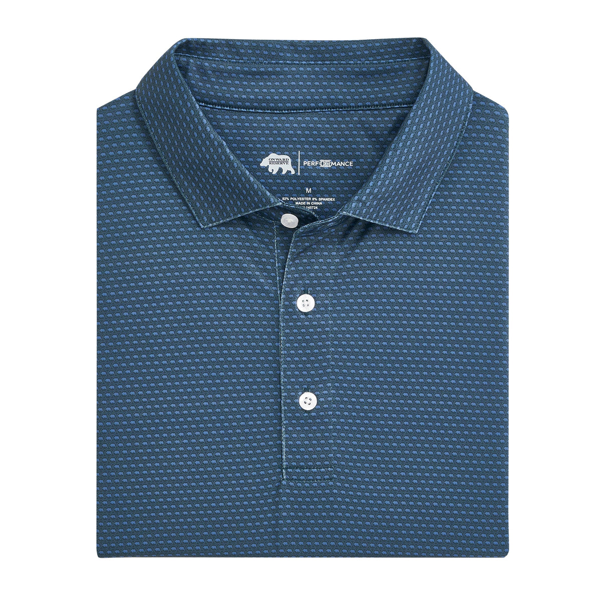 Onward Reserve Tour Logo Printed Performance Polo