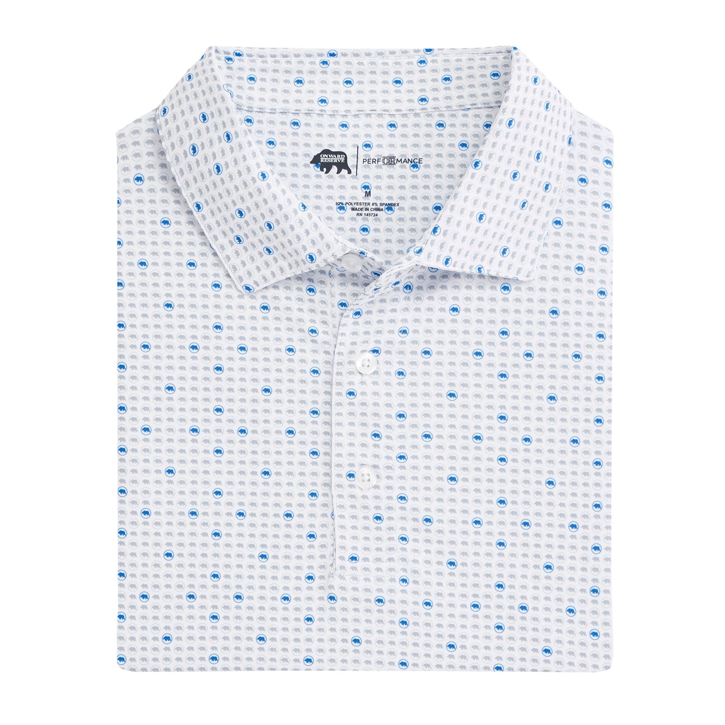 Onward Reserve Tour Logo Printed Performance Polo