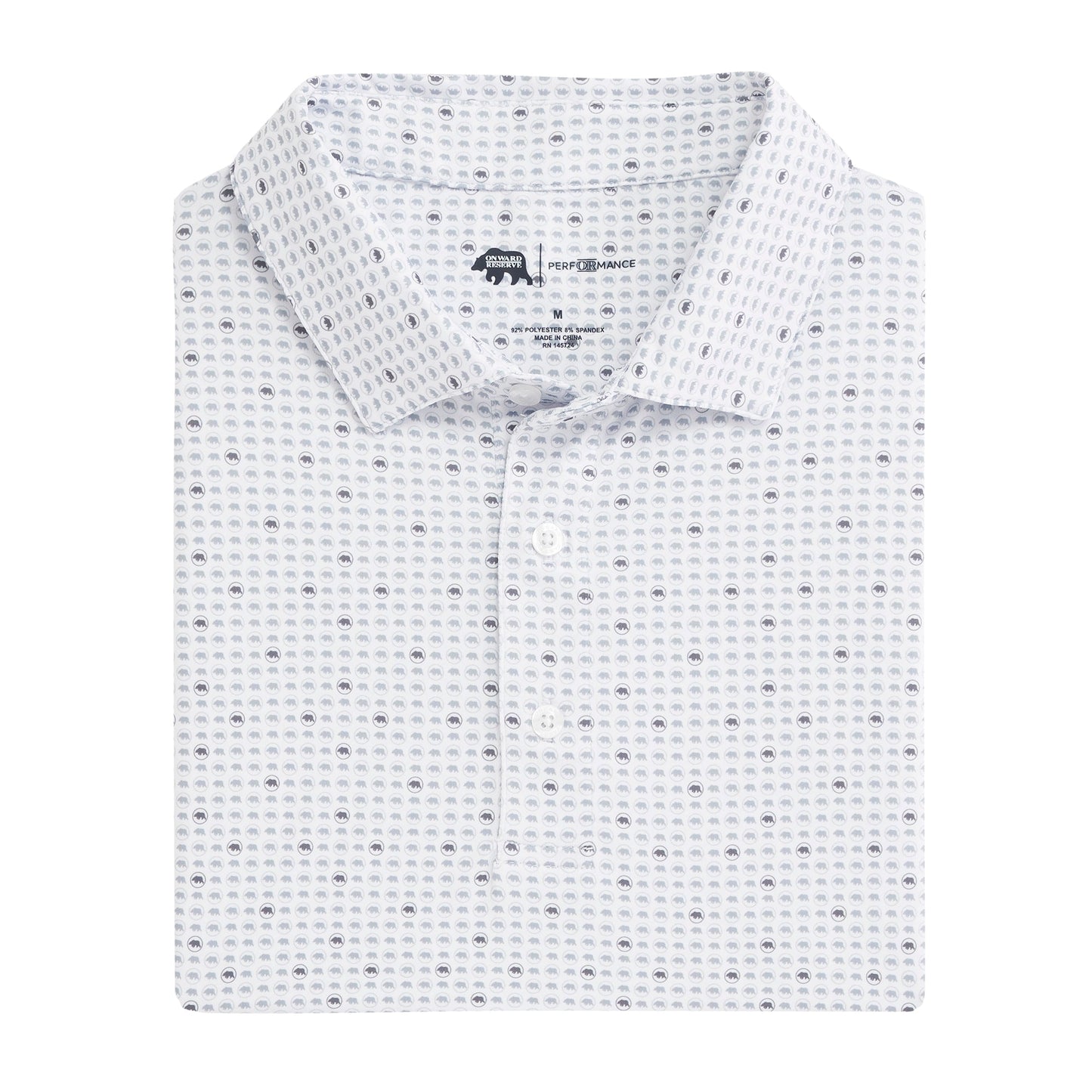 Onward Reserve Tour Logo Printed Performance Polo