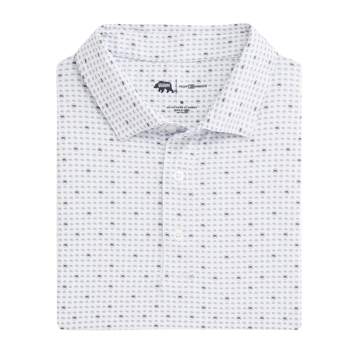 Onward Reserve Tour Logo Printed Performance Polo