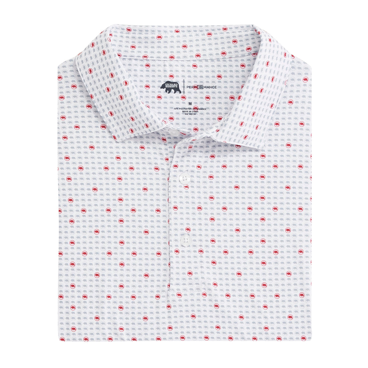 Onward Reserve Tour Logo Printed Performance Polo