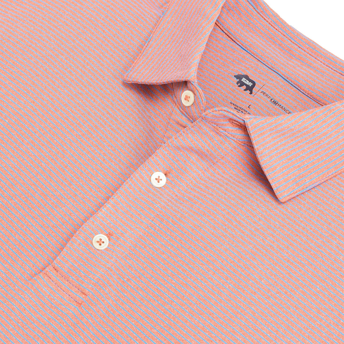 Onward Reserve Birdie Stripe Performance Polo