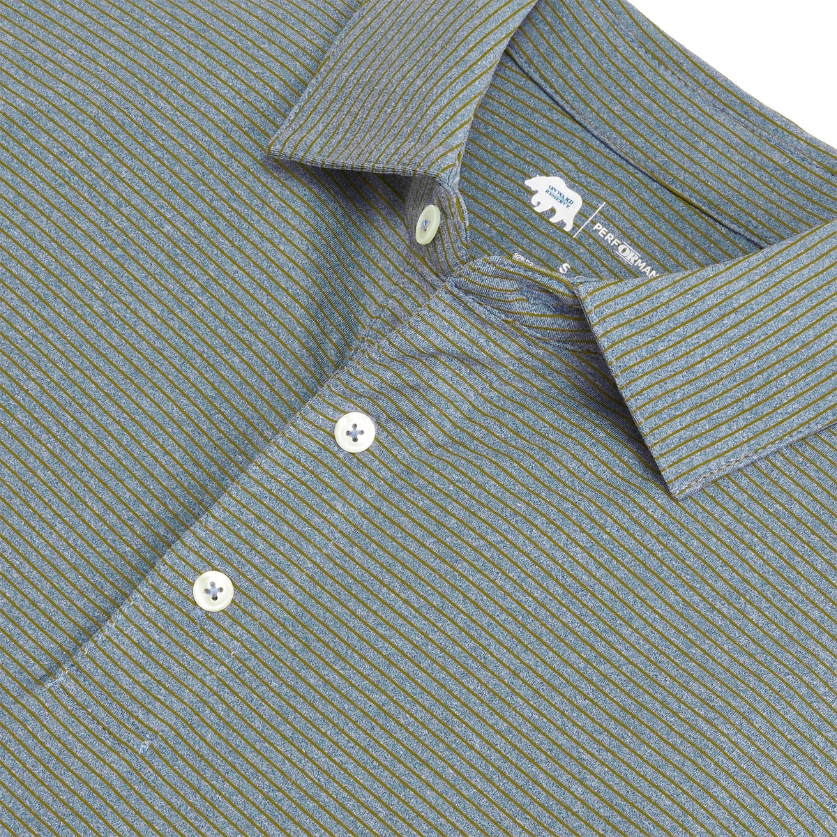 Onward Reserve Birdie Stripe Performance Polo