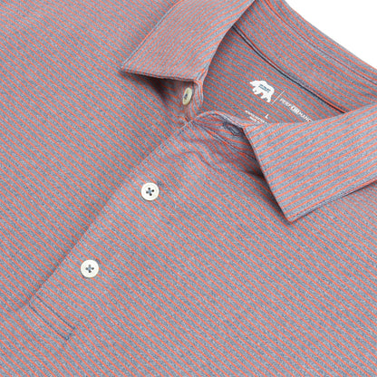 Onward Reserve Birdie Stripe Performance Polo