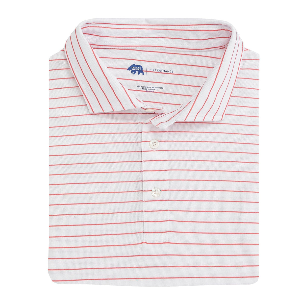 Onward Reserve Tourney Stripe Performance Pique