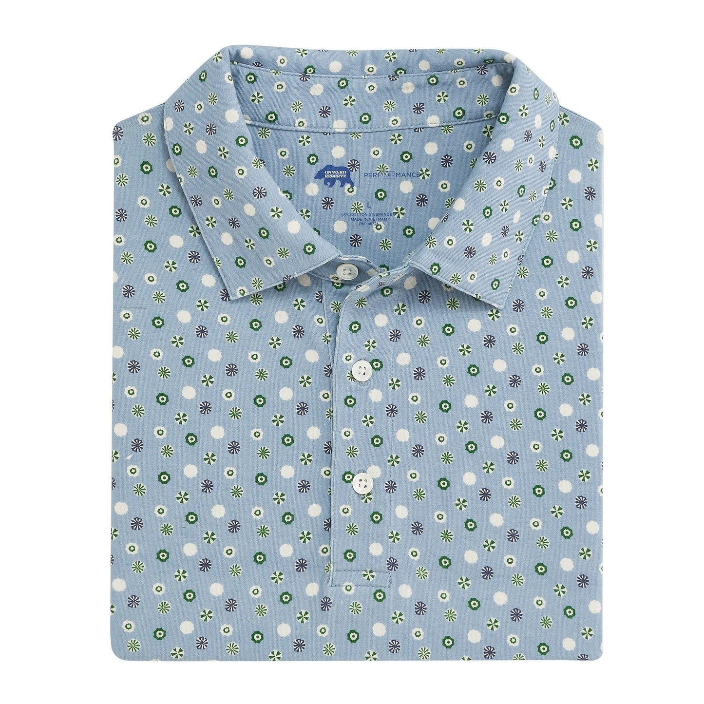 Onward Reserve Hot Sand Printed Icon Polo