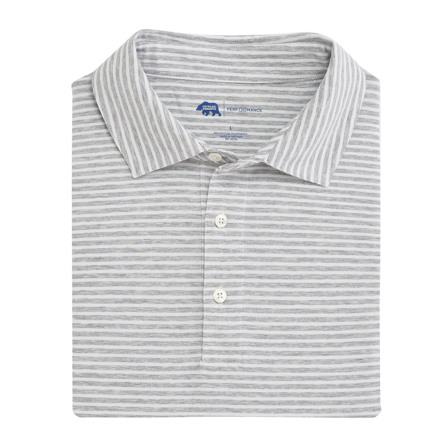 Onward Reserve Row Stripe Icon Polo