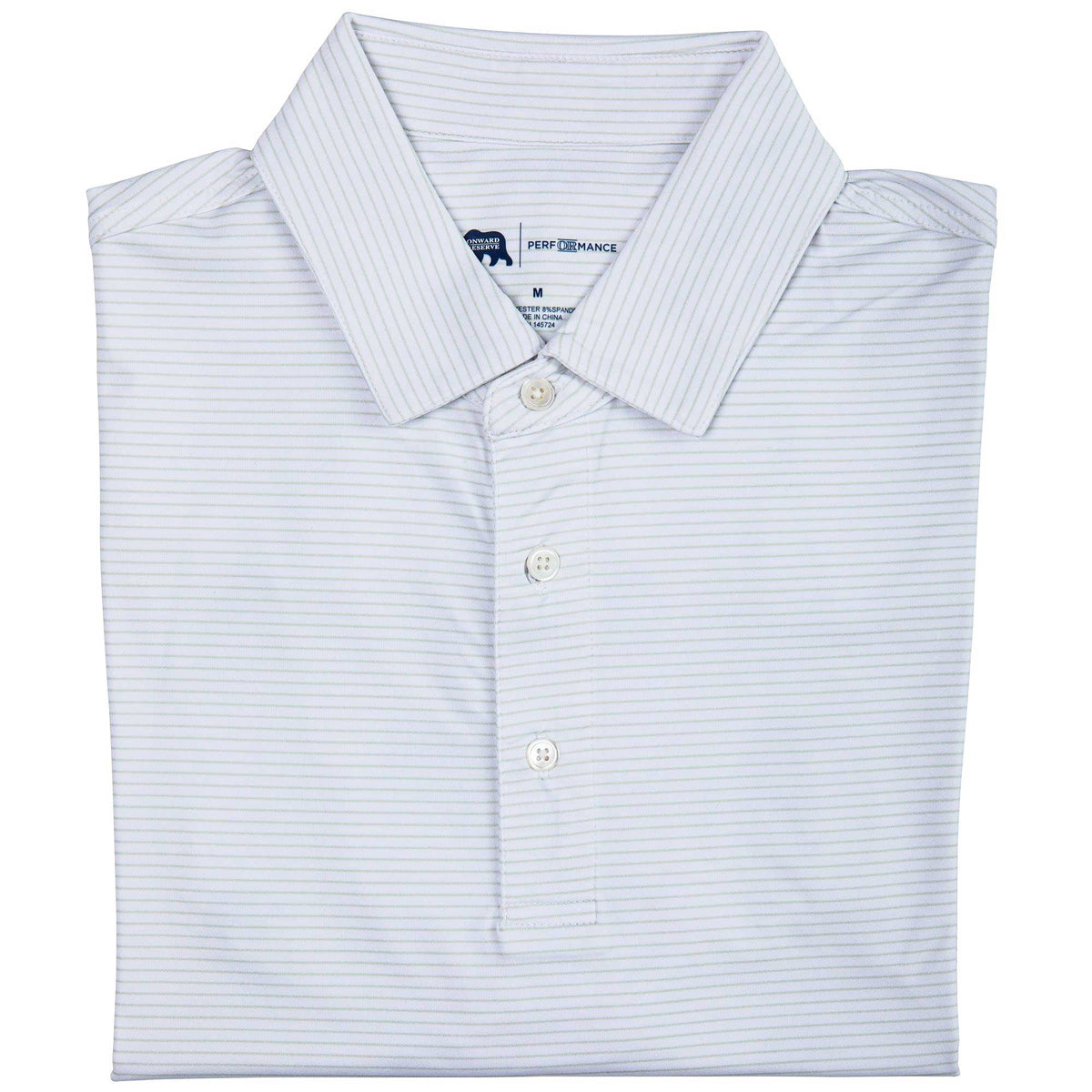 Onward Reserve Birdie Stripe Performance Polo