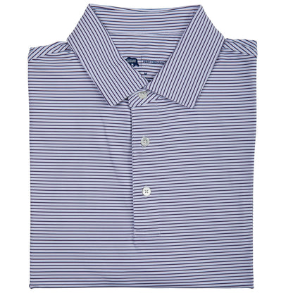 Onward Reserve Birdie Stripe Performance Polo
