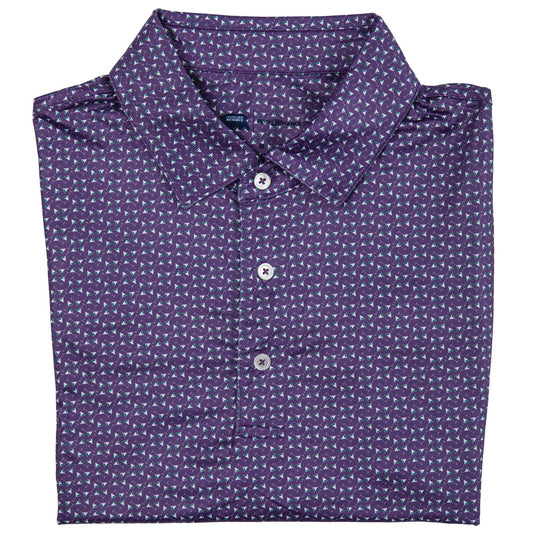Onward Reserve Martini Performance Polo - Loganberry