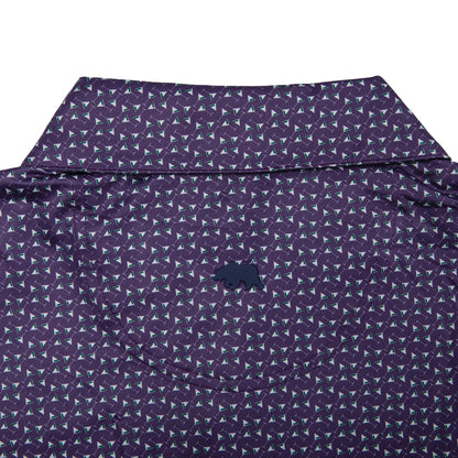 Onward Reserve Martini Performance Polo - Loganberry