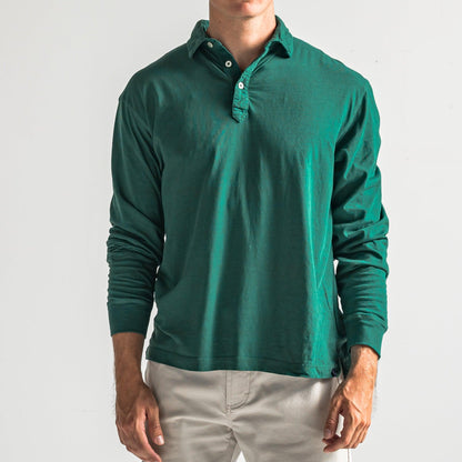 Onward Reserve Perry Long Sleeve Polo - Botanical Garden