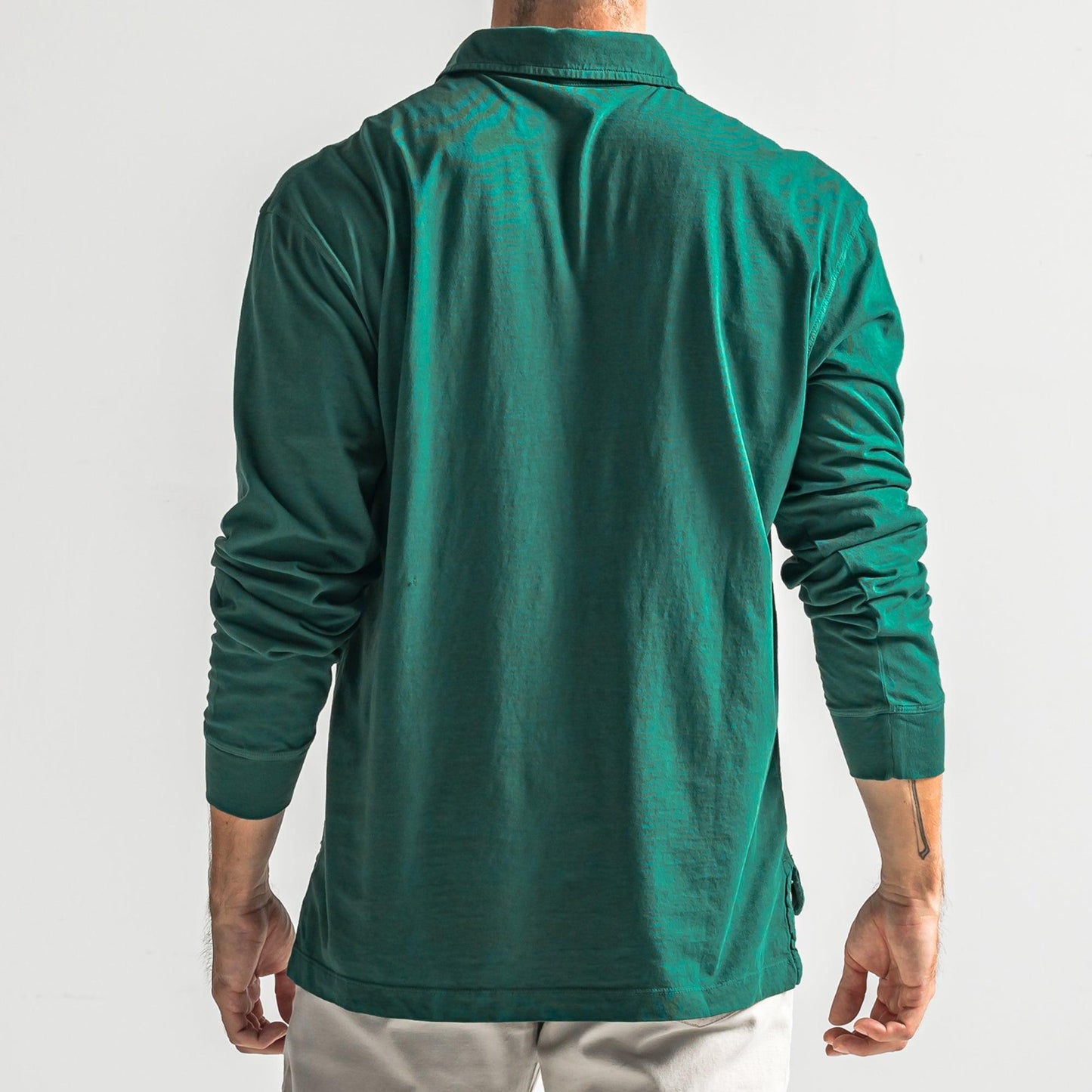 Onward Reserve Perry Long Sleeve Polo - Botanical Garden