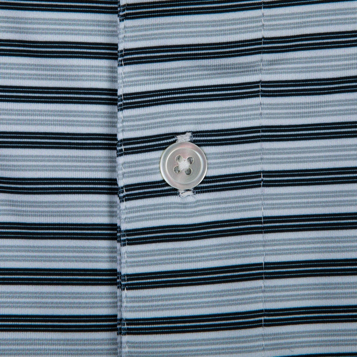 Onward Reserve Wedge Stripe Performance Polo - Collegiate Blue