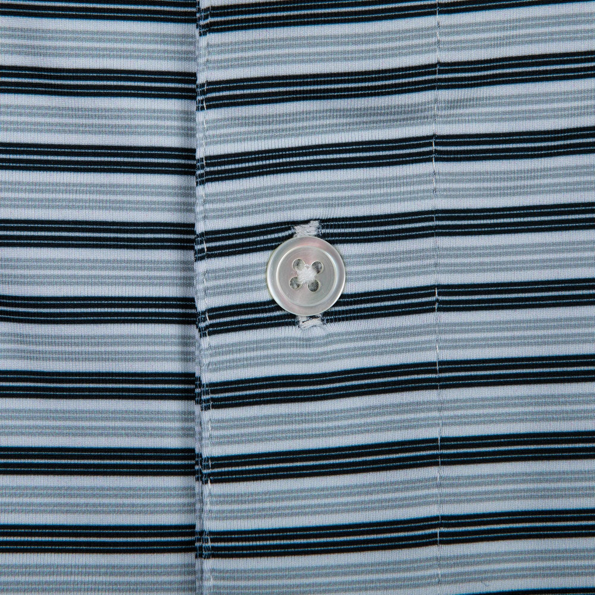 Onward Reserve Wedge Stripe Performance Polo - Collegiate Blue