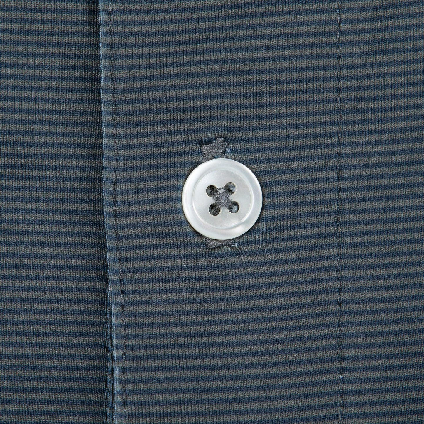 Onward Reserve Blade Stripe Performance Polo - Gunmetal/Collegiate Blue