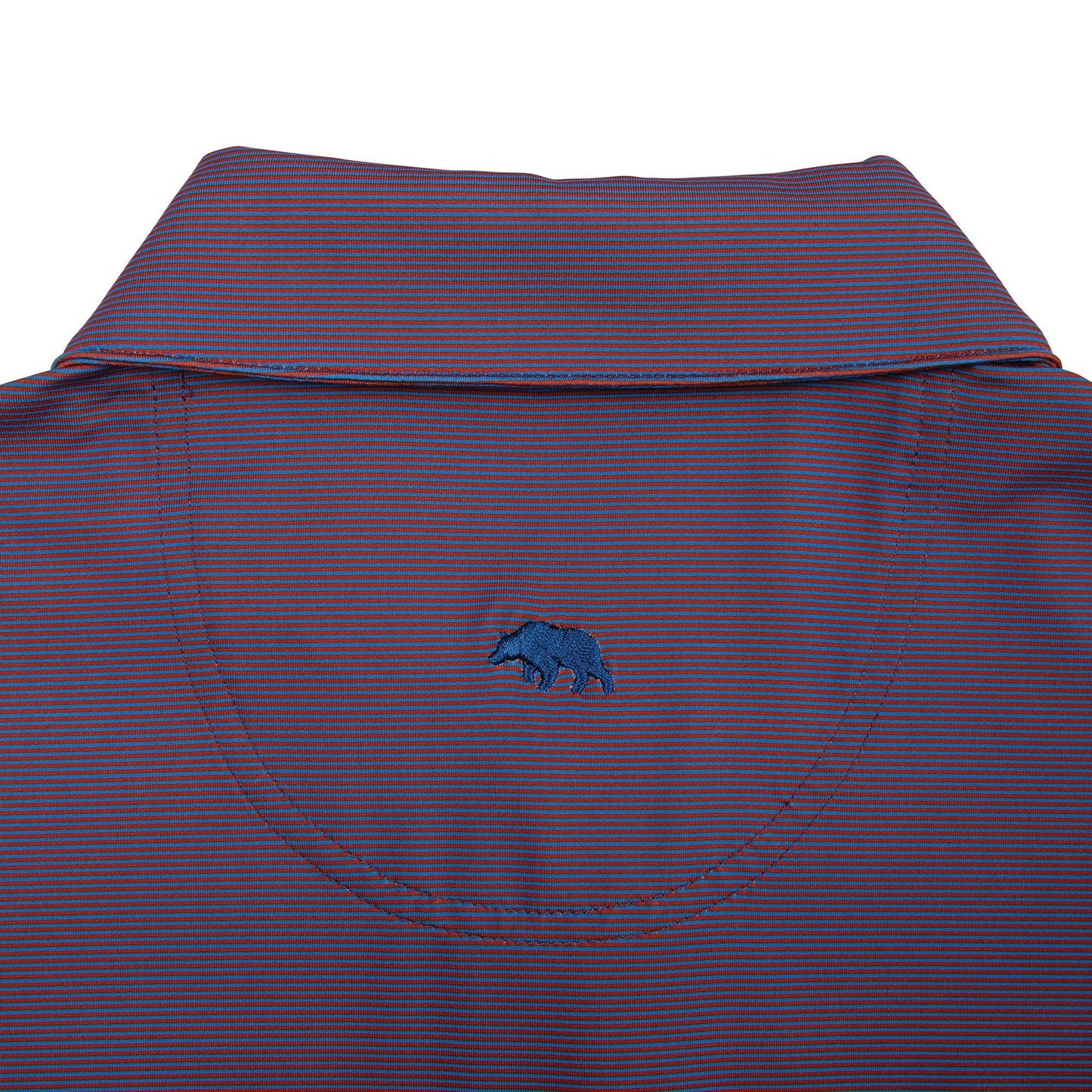 Onward Reserve Blade Stripe Performance Polo - Autumn Glaze/Marina