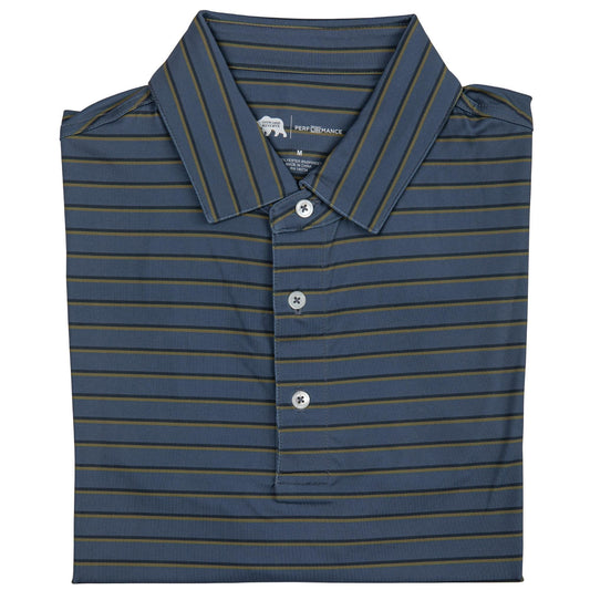 Onward Reserve Fairway Stripe Performance Polo