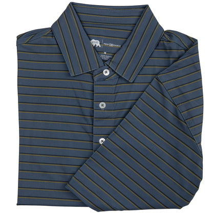 Onward Reserve Fairway Stripe Performance Polo