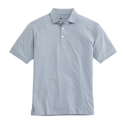 Onward Reserve Hairline Stripe Performance Polo - Navy