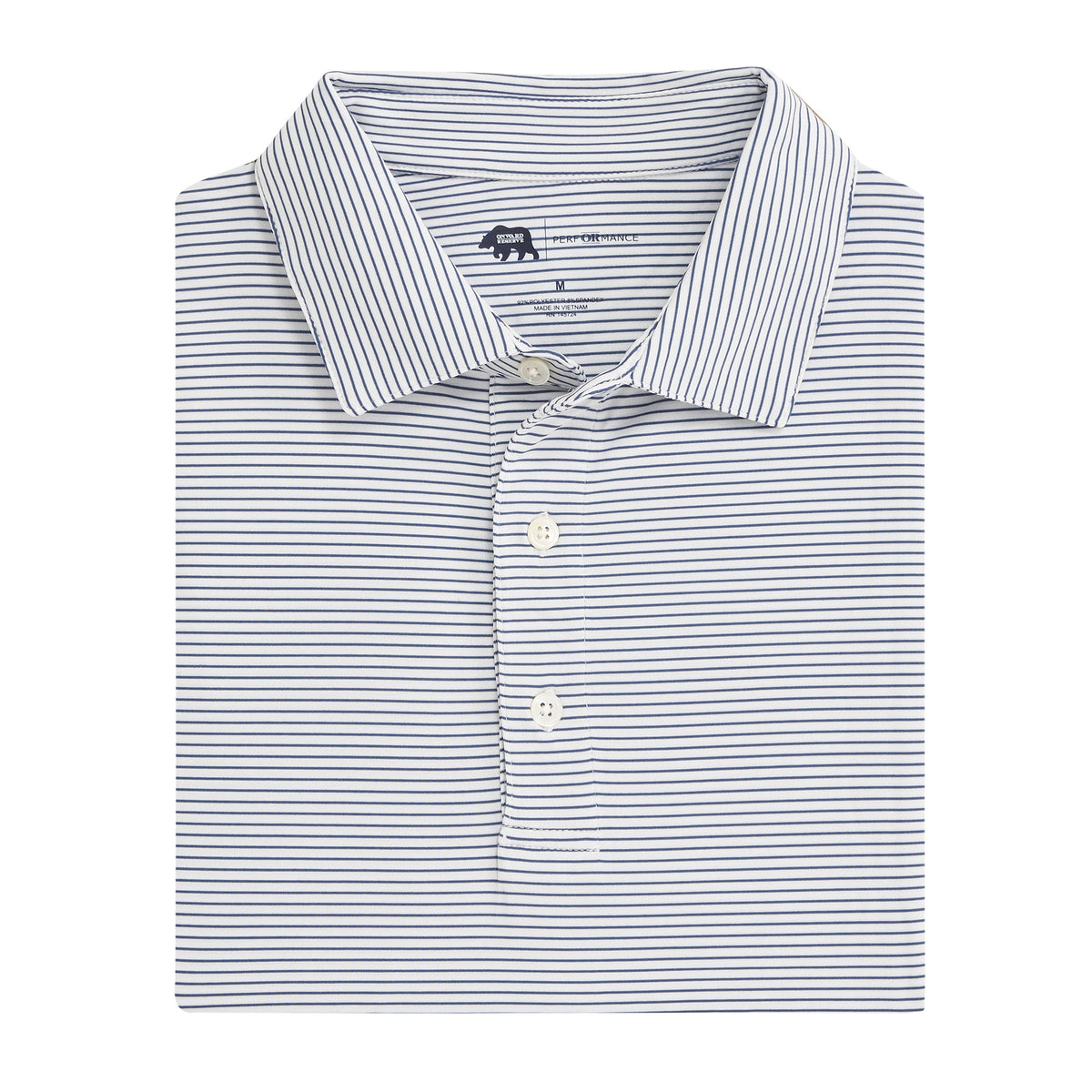 Onward Reserve Birdie Stripe Performance Polo