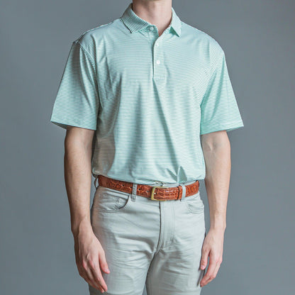Onward Reserve Birdie Stripe Performance Polo
