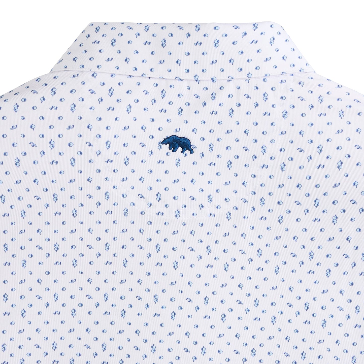 Onward Reserve Twist Printed Performance Polo - Dutch Canal